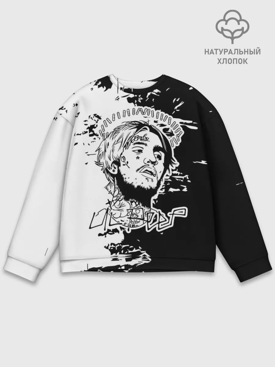 Мужской свитшот базовый / Lil Peep