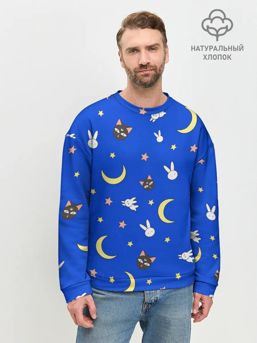 Мужской свитшот базовый / Sailor Moon