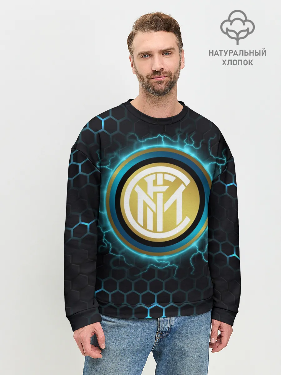 Мужской свитшот базовый / Интер Милан