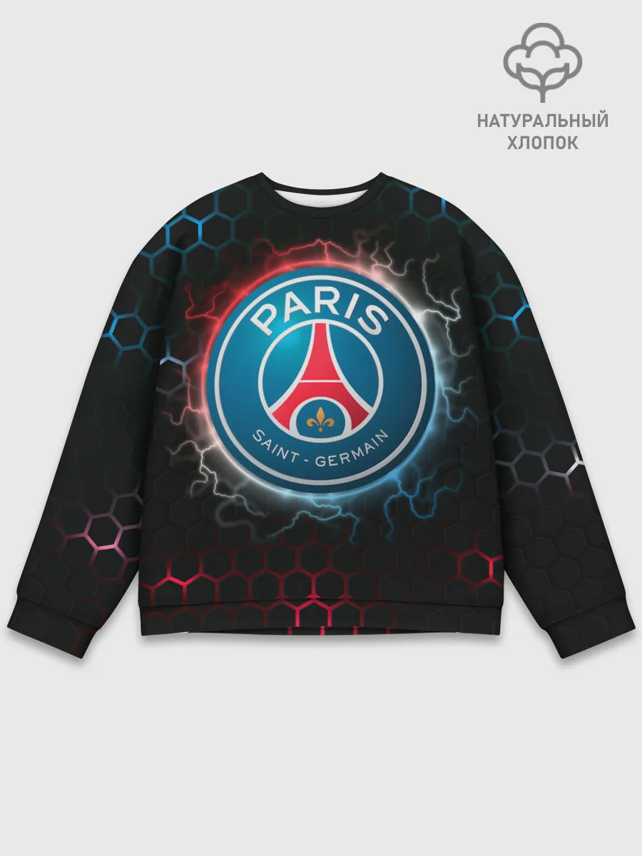 Мужской свитшот базовый / ПСЖ