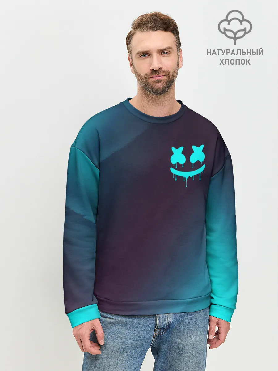 Мужской свитшот базовый / MARSHMELLO / МАРШМЕЛЛОУ