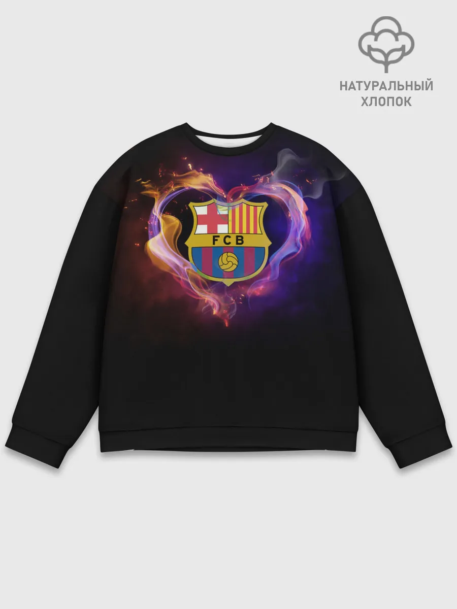 Мужской свитшот базовый / Barcelona