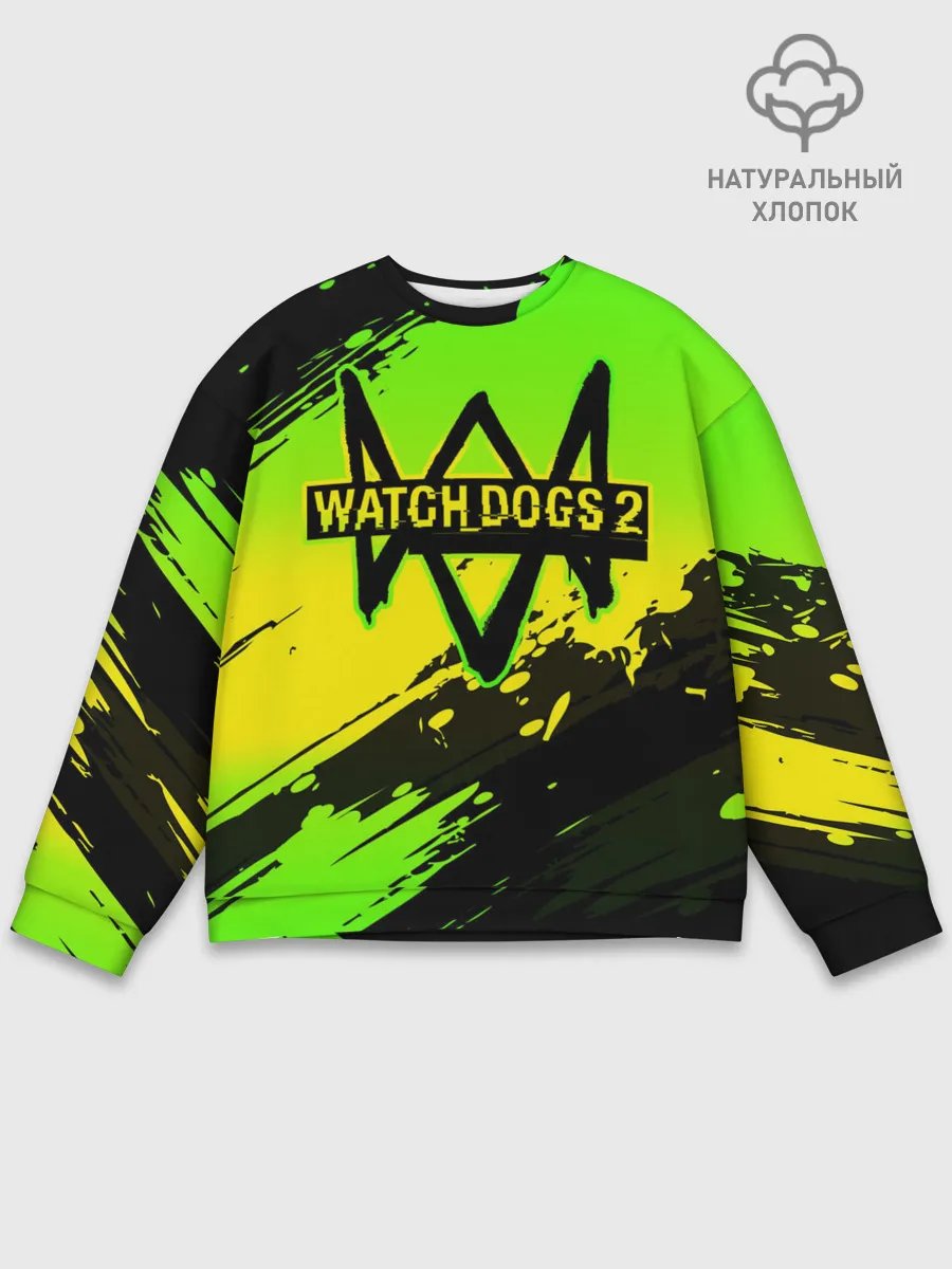 Мужской свитшот базовый / WATCH DOGS