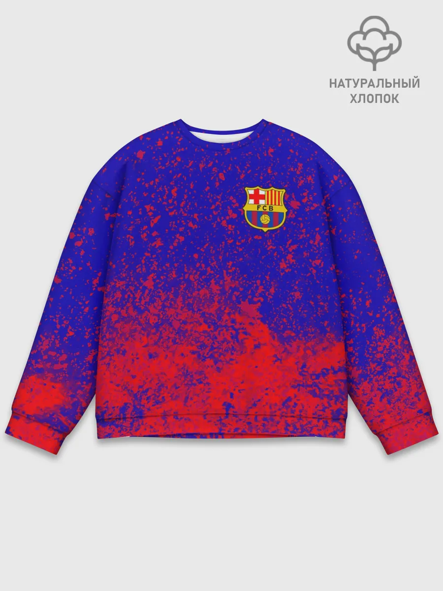 Мужской свитшот базовый / Barcelona | Барселона