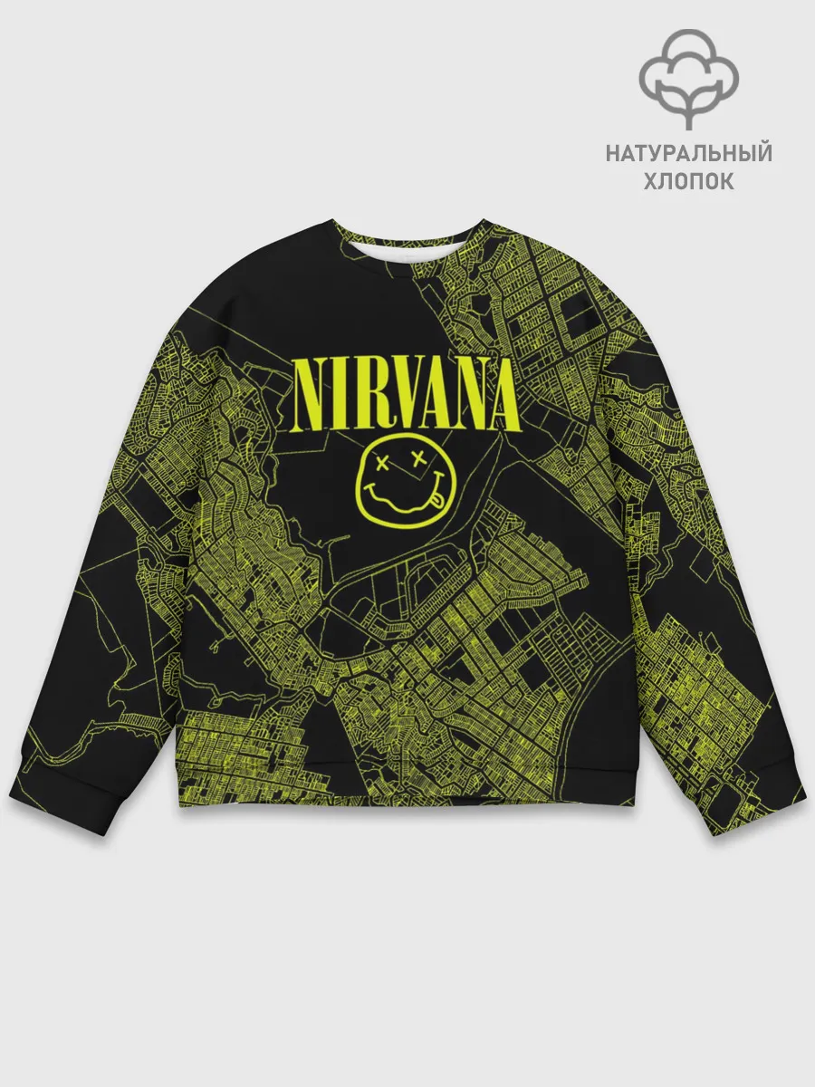 Мужской свитшот базовый / Nirvana | Нирвана