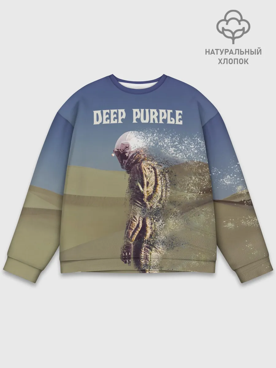 Мужской свитшот базовый / Deep Purple Whoosh