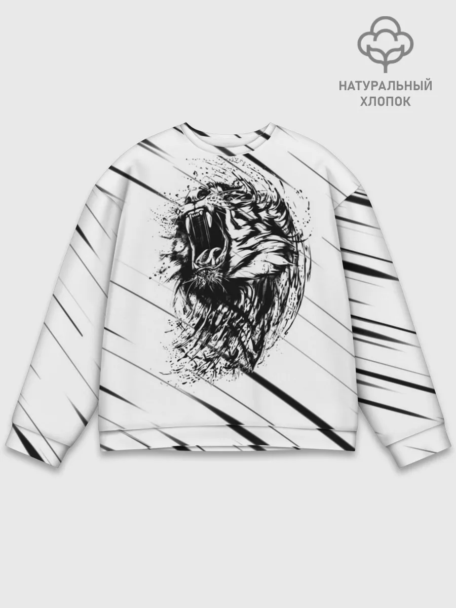 Мужской свитшот базовый / Тигр | Tiger