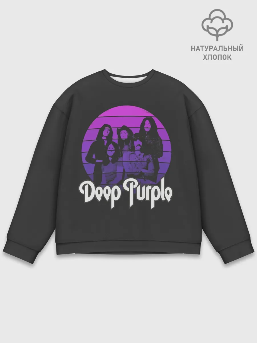 Мужской свитшот базовый / Deep Purple