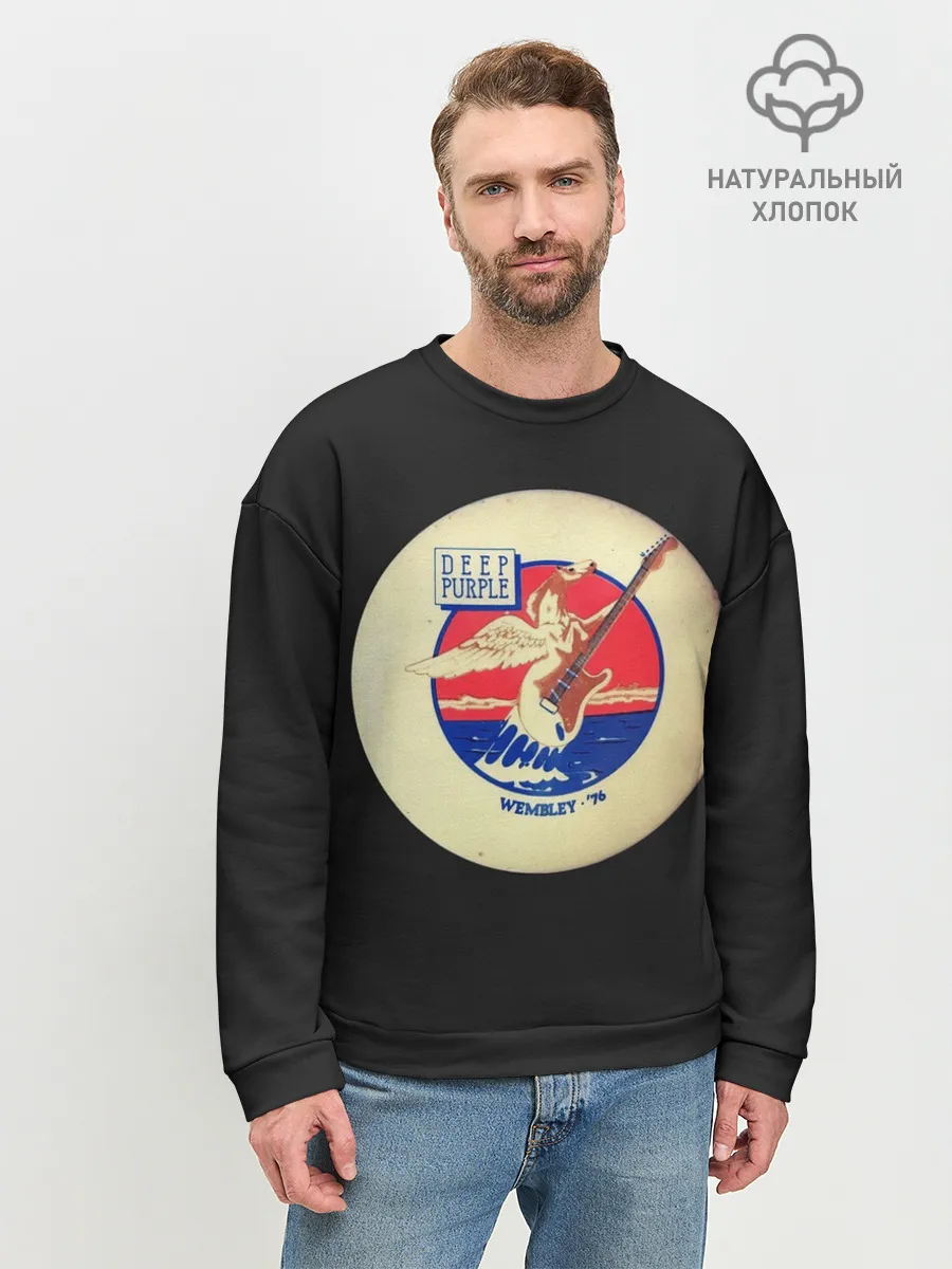 Мужской свитшот базовый / Deep Purple