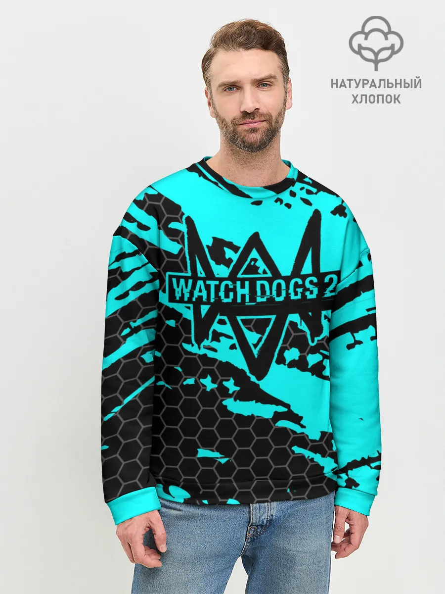 Мужской свитшот базовый / WATCH DOGS