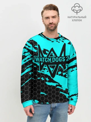 Мужской свитшот базовый / WATCH DOGS