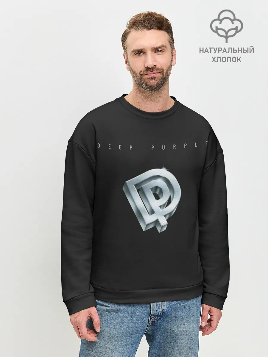 Мужской свитшот базовый / Deep Purple