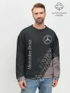 Мужской свитшот базовый / MERCEDES / МЕРСЕДЕС