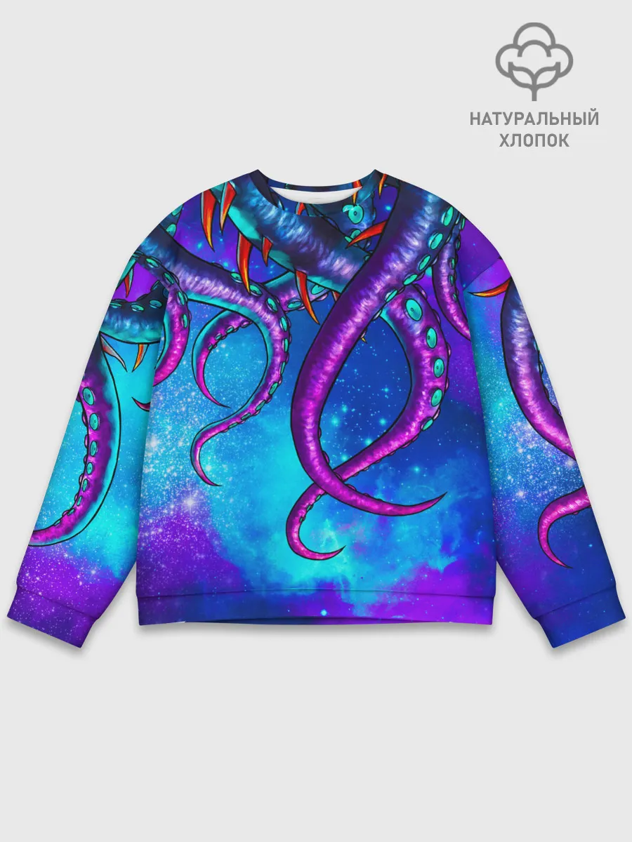 Мужской свитшот базовый / Щупальца