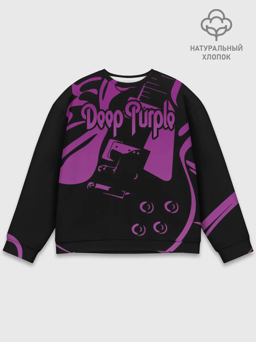 Мужской свитшот базовый / Deep Purple