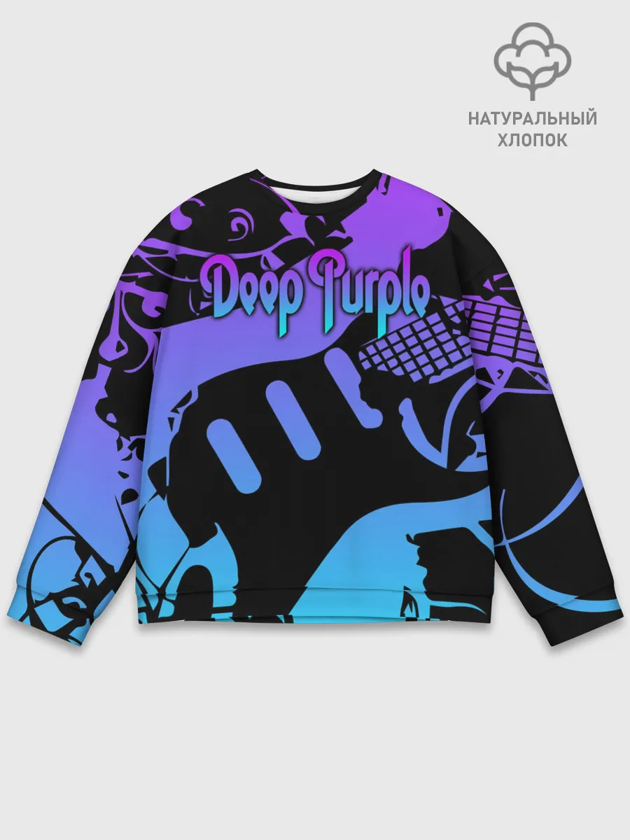 Мужской свитшот базовый / Deep Purple