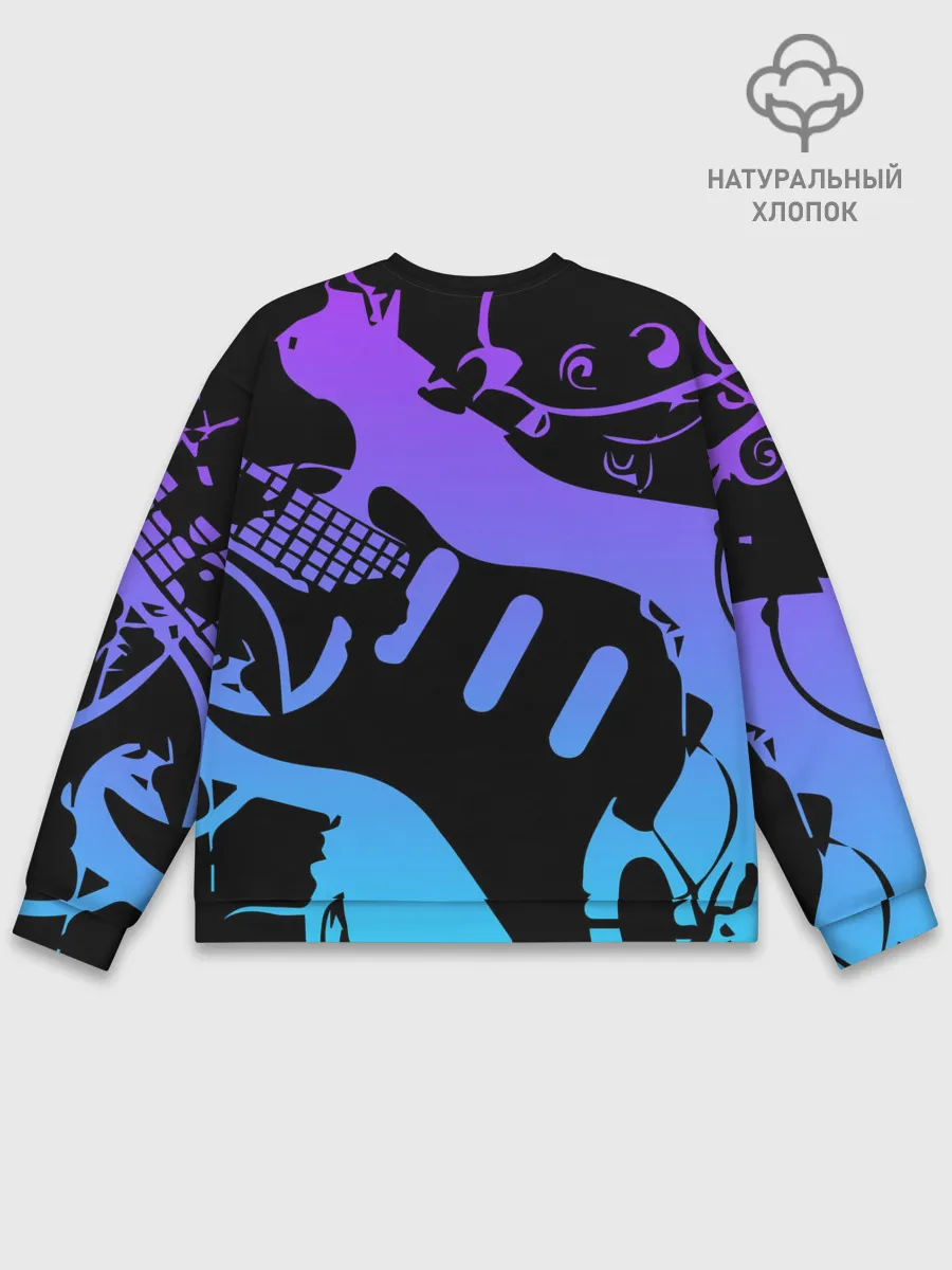 Мужской свитшот базовый / Deep Purple