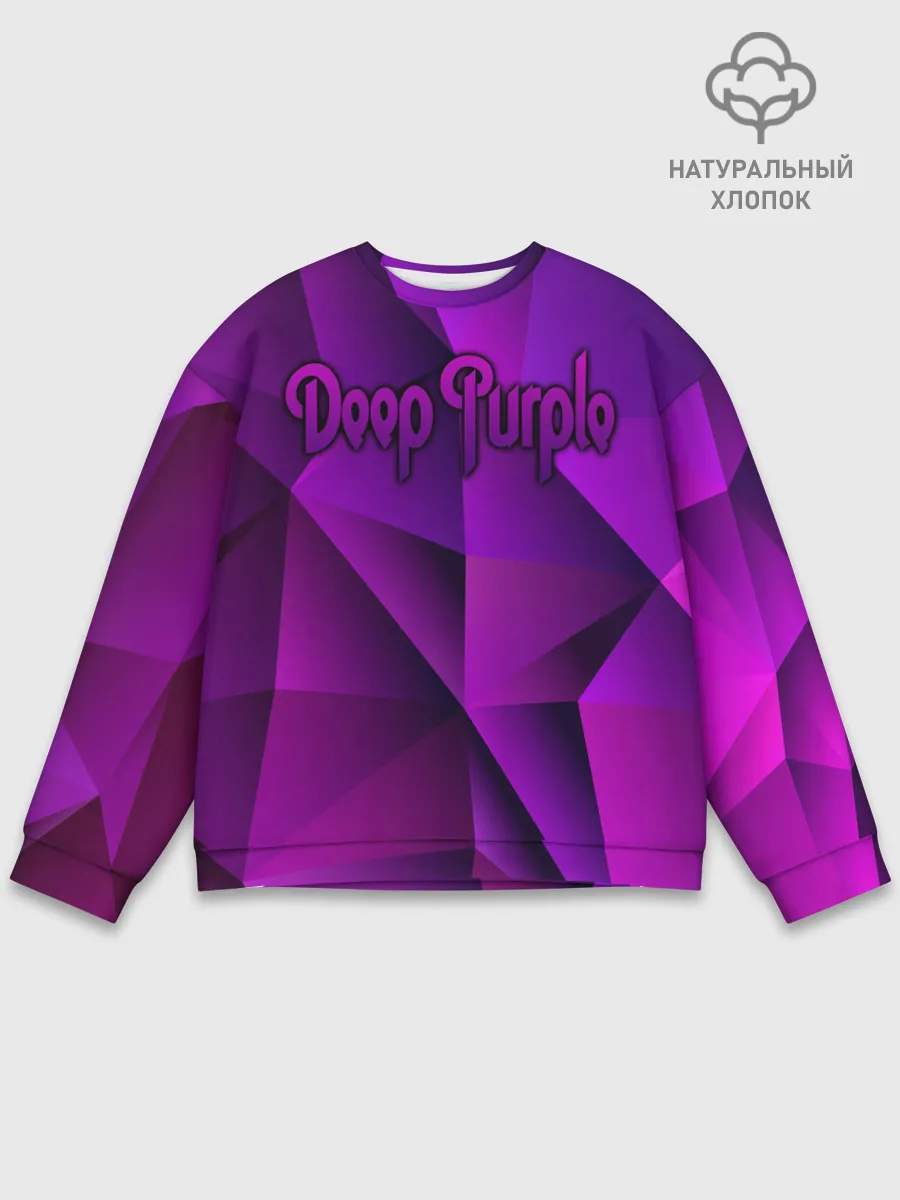 Мужской свитшот базовый / Deep Purple