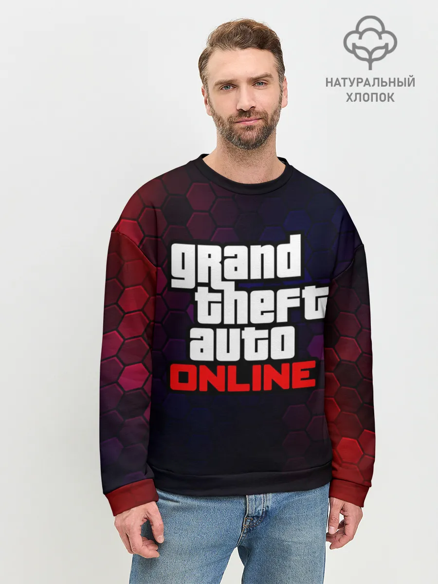 Мужской свитшот базовый / GTA ONLINE / ГТА ОНЛАЙН