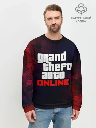 Мужской свитшот базовый / GTA ONLINE / ГТА ОНЛАЙН