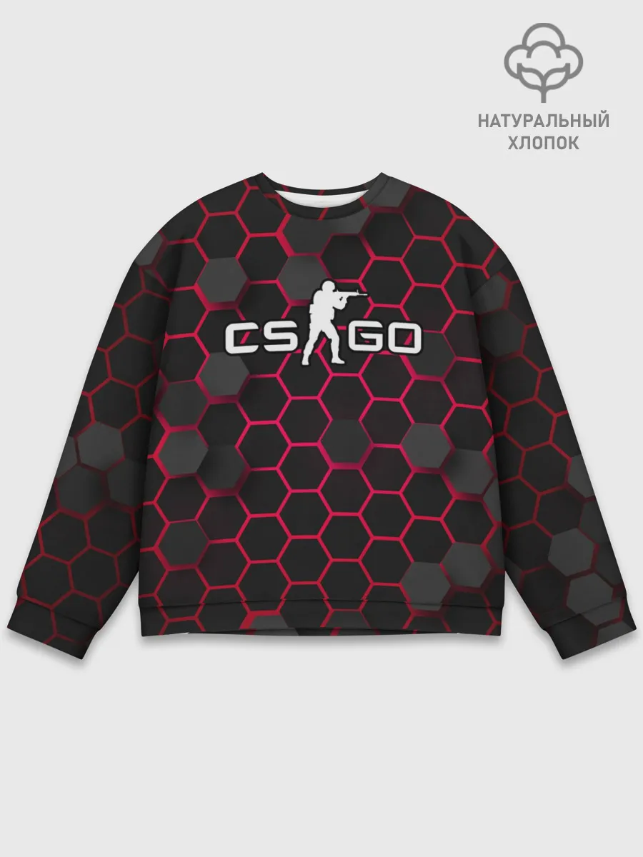 Мужской свитшот базовый / COUNTER STRIKE