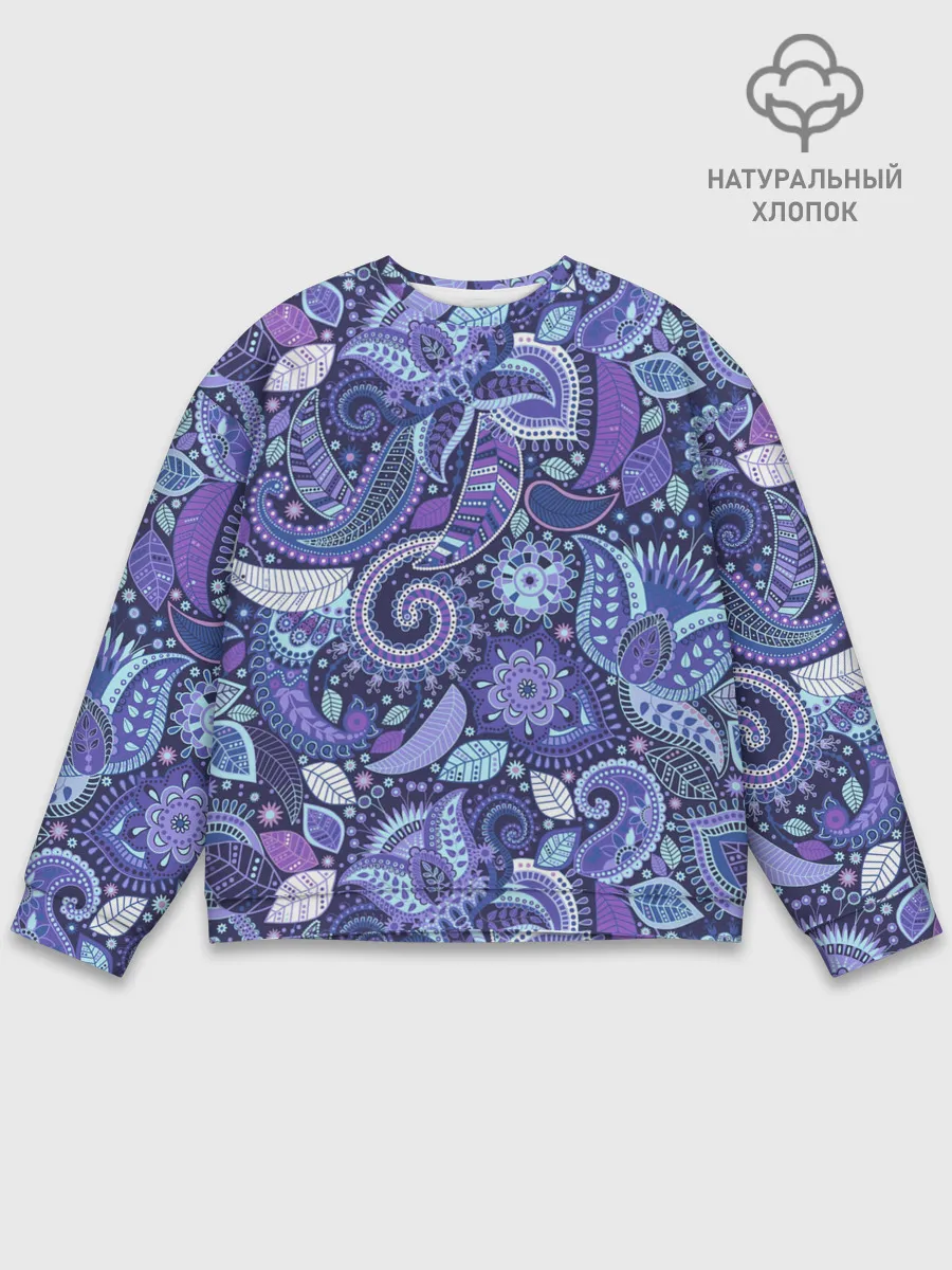 Мужской свитшот базовый / ВОСТОЧНЫЙ УЗОР