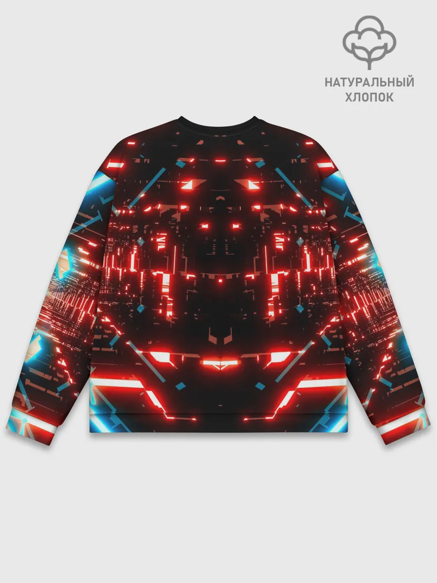 Мужской свитшот базовый / Neon Lights