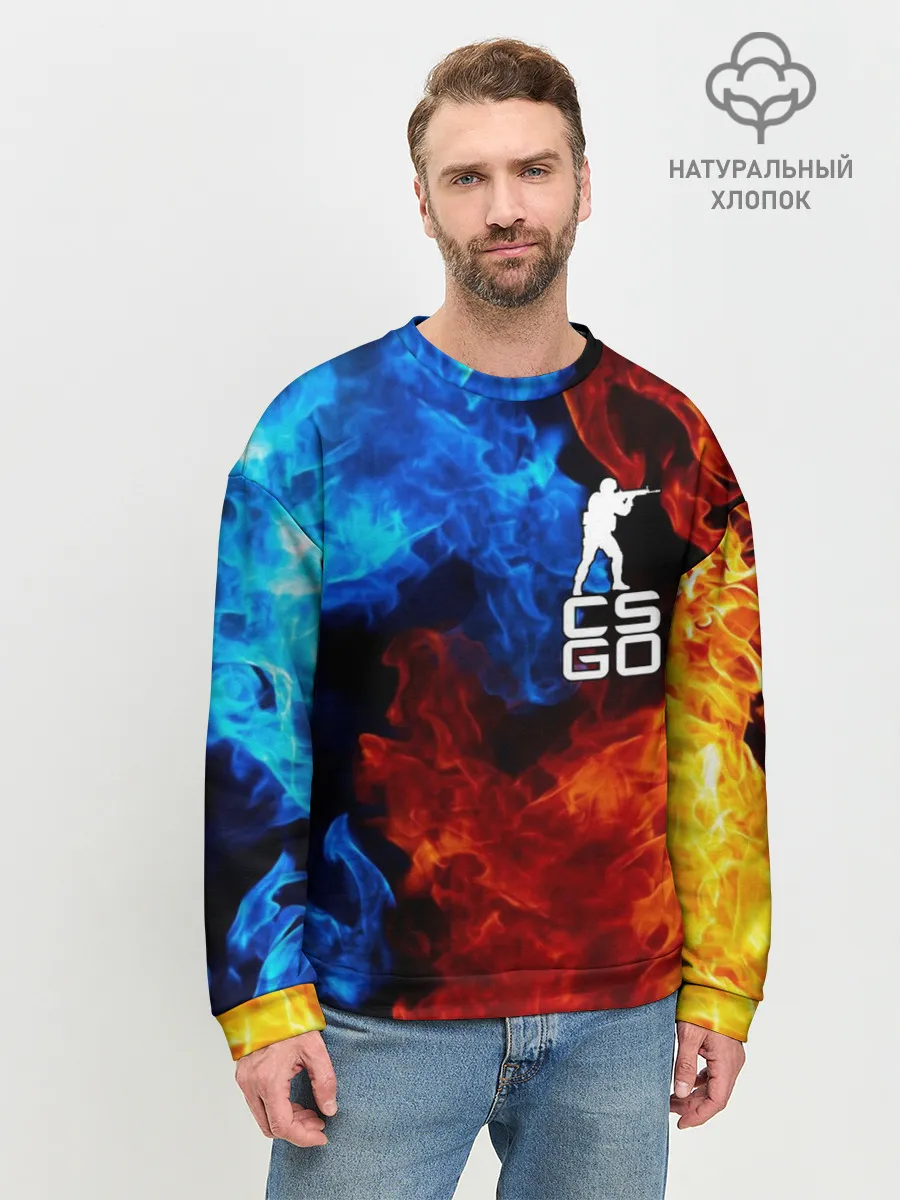 Мужской свитшот базовый / COUNTER STRIKE