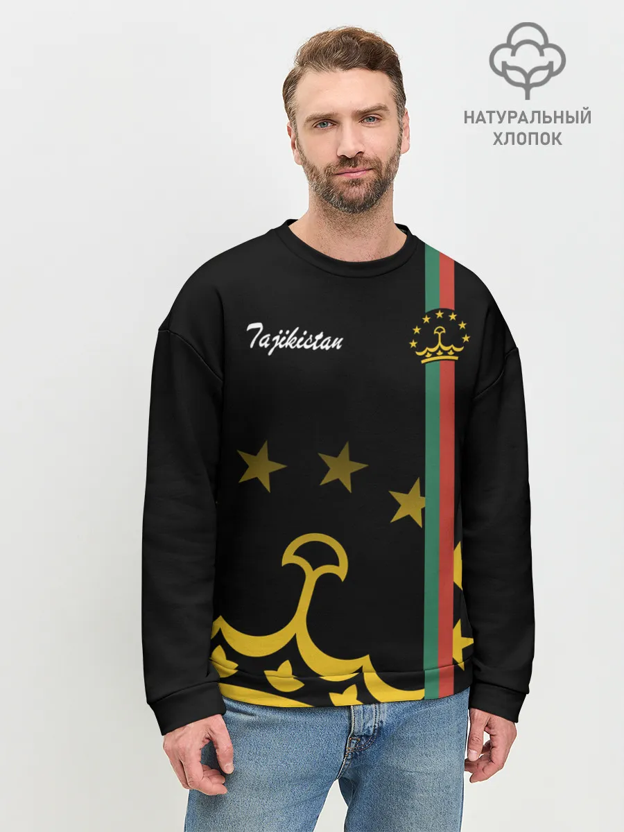 Мужской свитшот базовый / Таджикистан