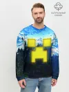 Мужской свитшот базовый / Minecraft / Майнкрафт
