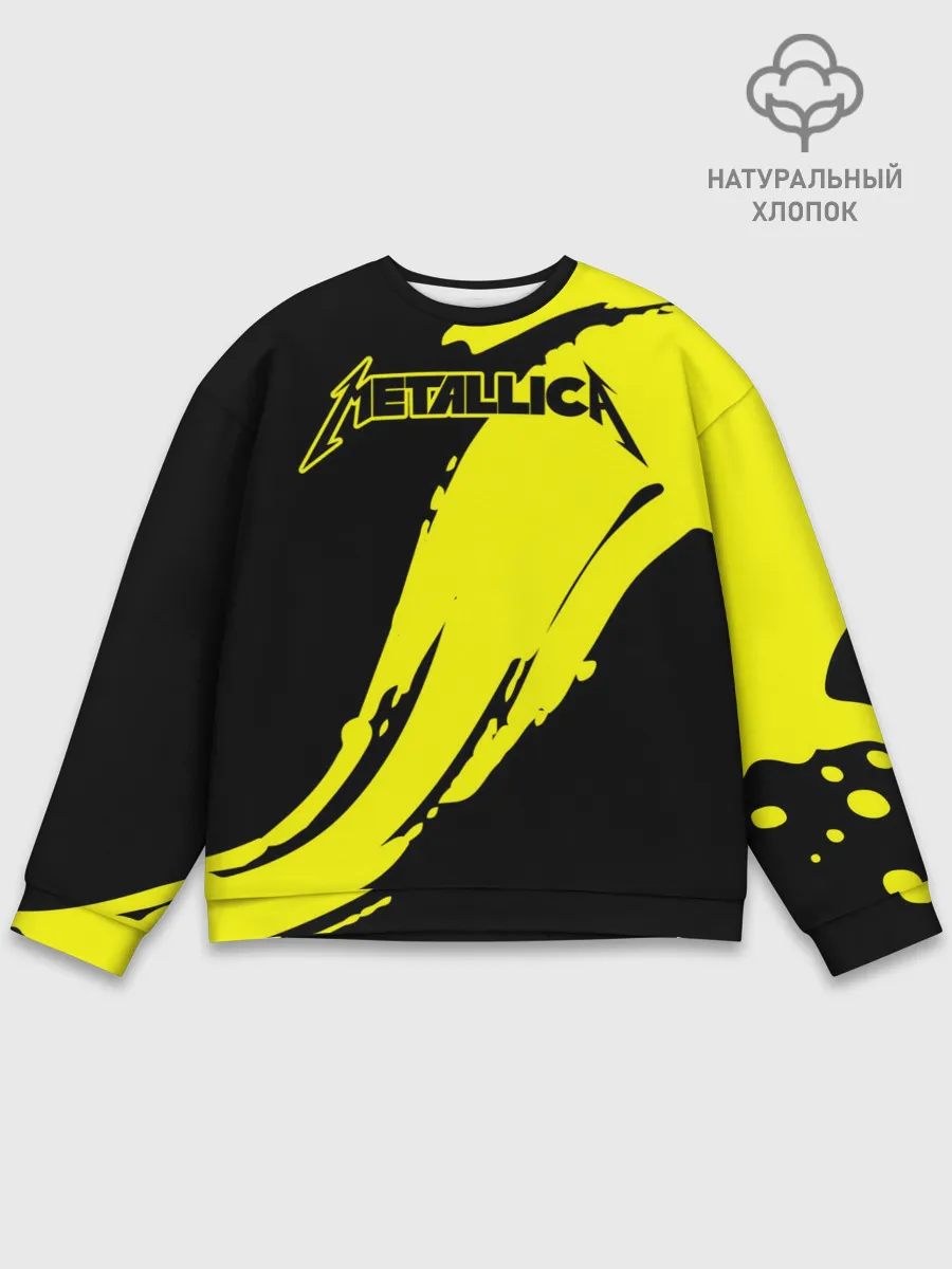 Мужской свитшот базовый / Metallica