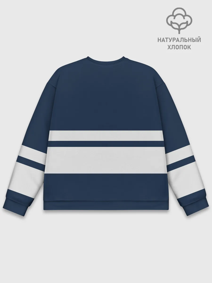 Мужской свитшот базовый / ВИННИПЕГ ДЖЕТС НХЛ