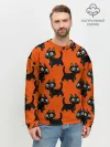 Мужской свитшот базовый / HALLOWEEN CATS