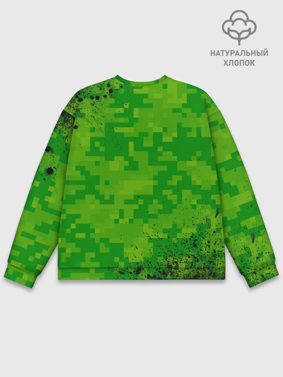 Мужской свитшот базовый / MINECRAFT / МАЙНКРАФТ