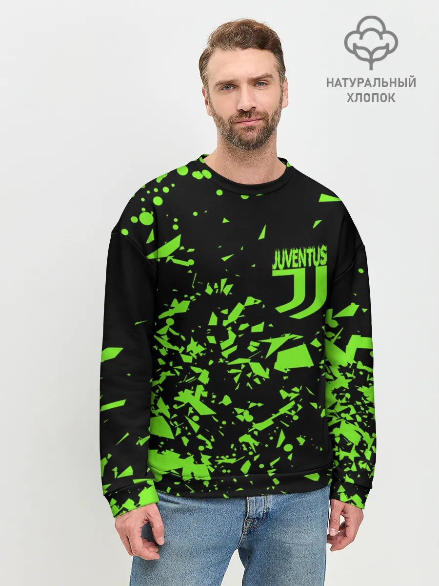 Мужской свитшот базовый / JUVENTUS