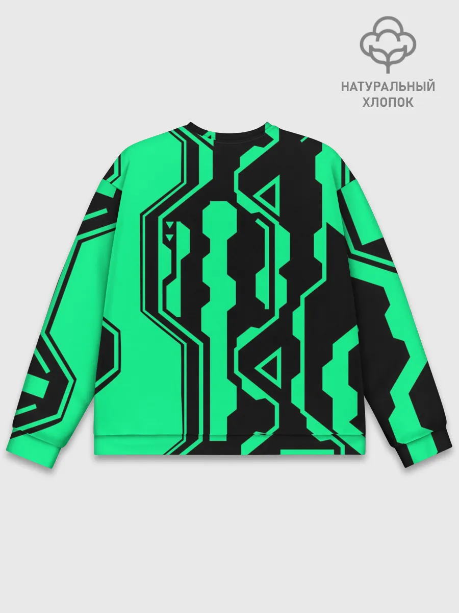 Мужской свитшот базовый / КИБЕРПАНК