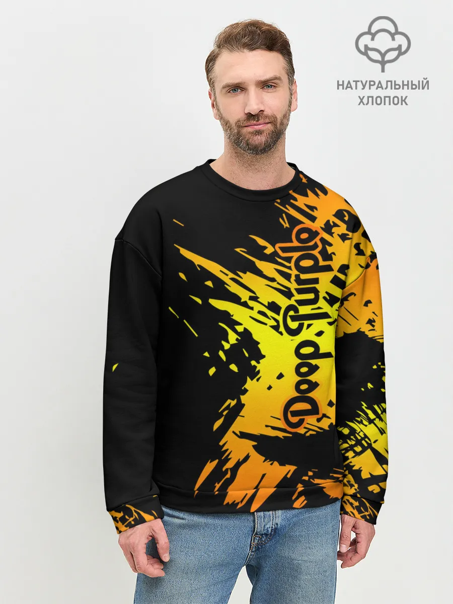 Мужской свитшот базовый / Deep Purple