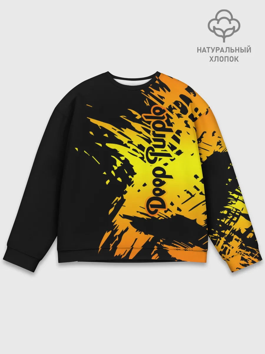 Мужской свитшот базовый / Deep Purple