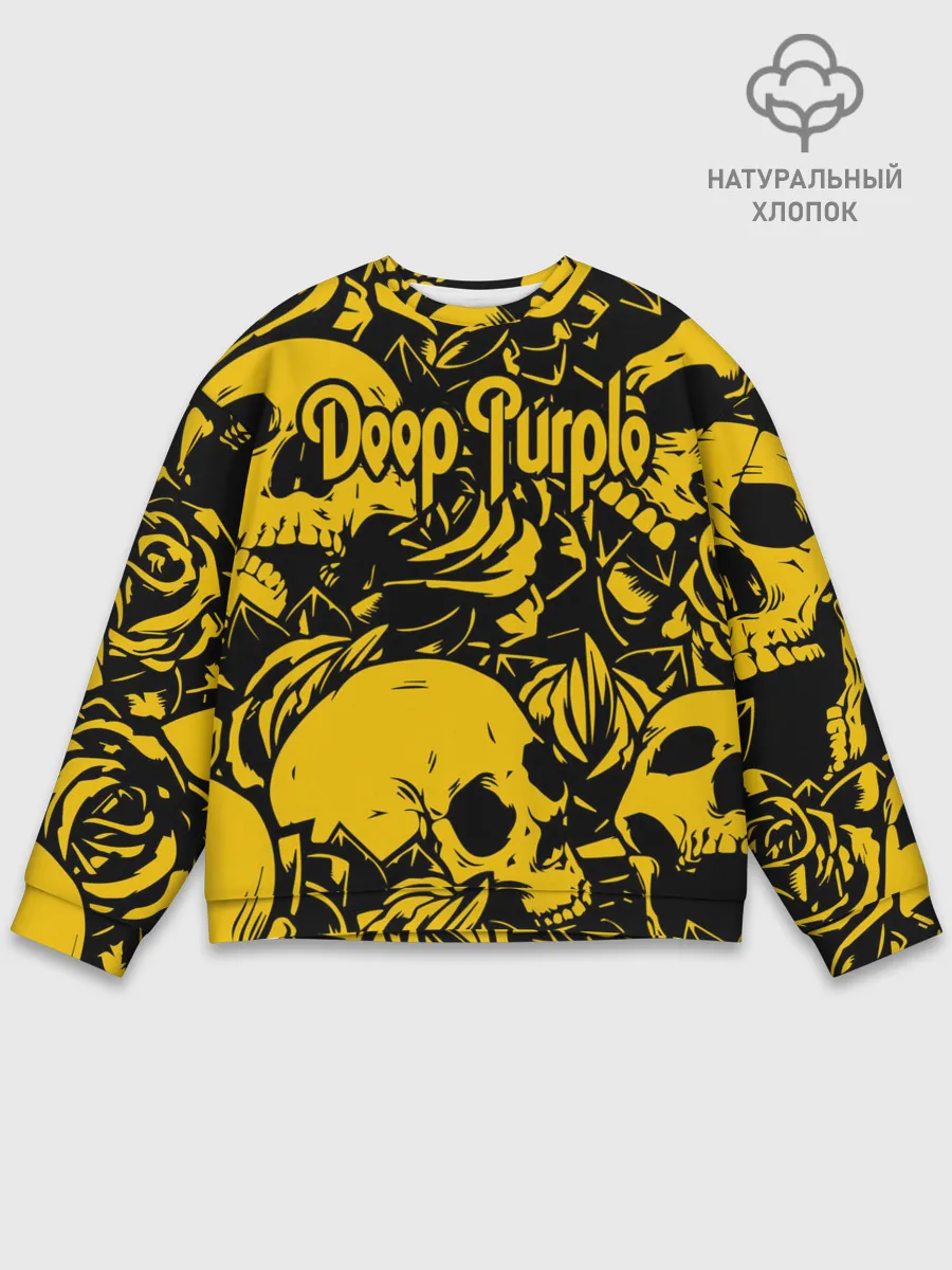 Мужской свитшот базовый / Deep Purple