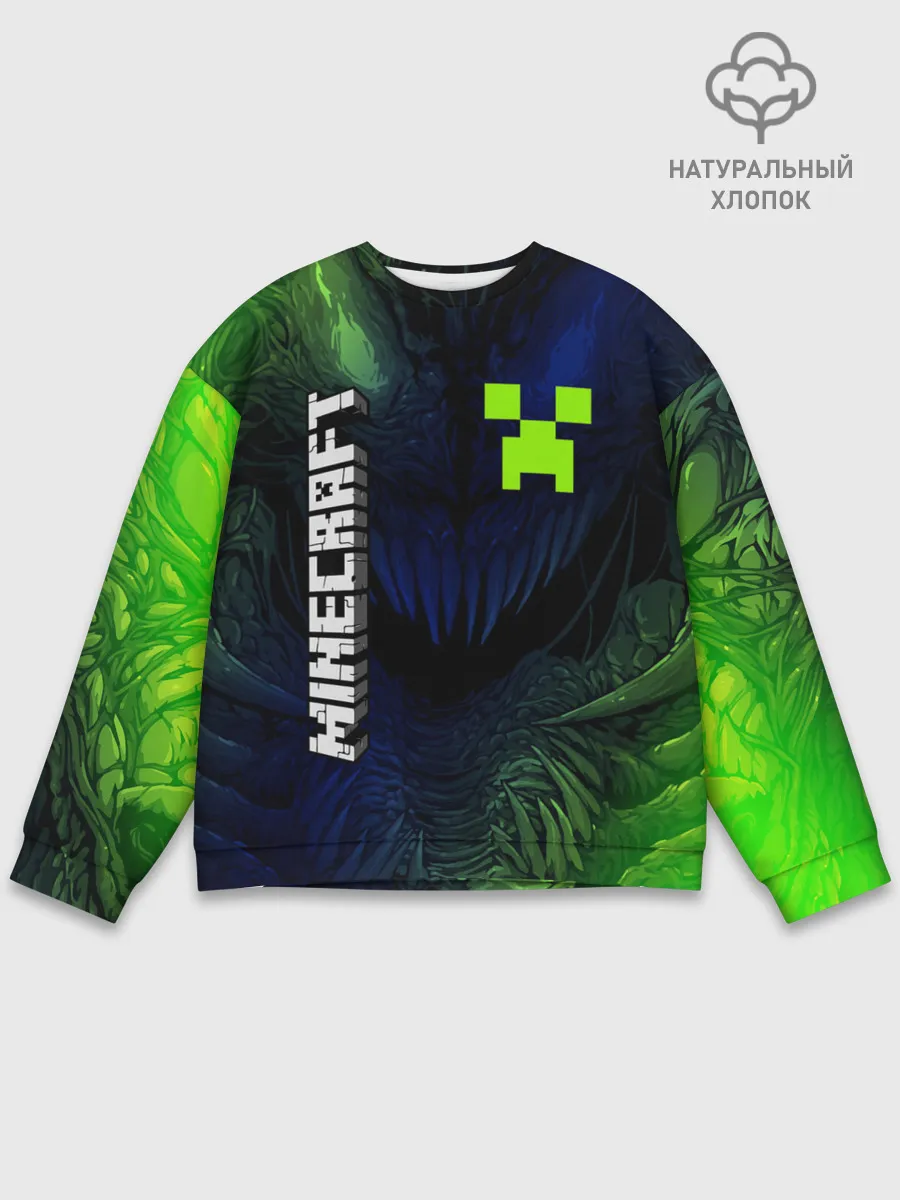 Мужской свитшот базовый / MINECRAFT / МАЙНКРАФТ