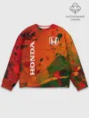 Мужской свитшот базовый / HONDA / ХОНДА