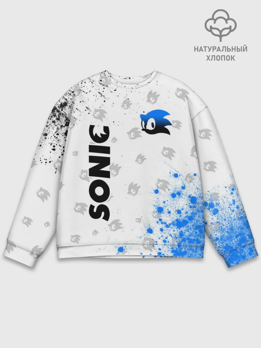 Мужской свитшот базовый / СОНИК / SONIC