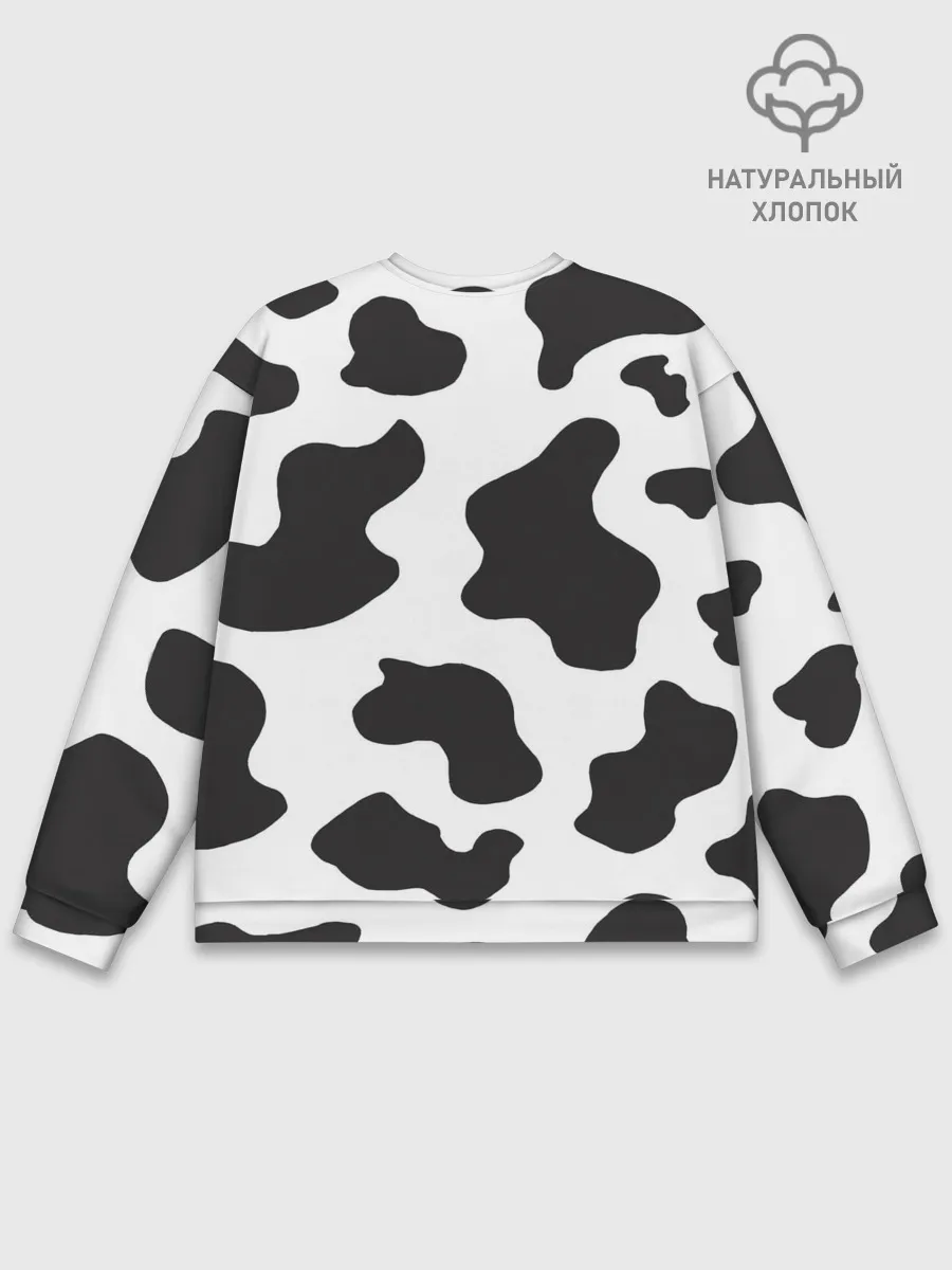 Мужской свитшот базовый / COW PRINT