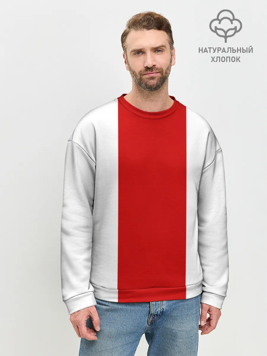 Мужской свитшот базовый / Флаг Беларуси