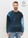 Мужской свитшот базовый / Космос