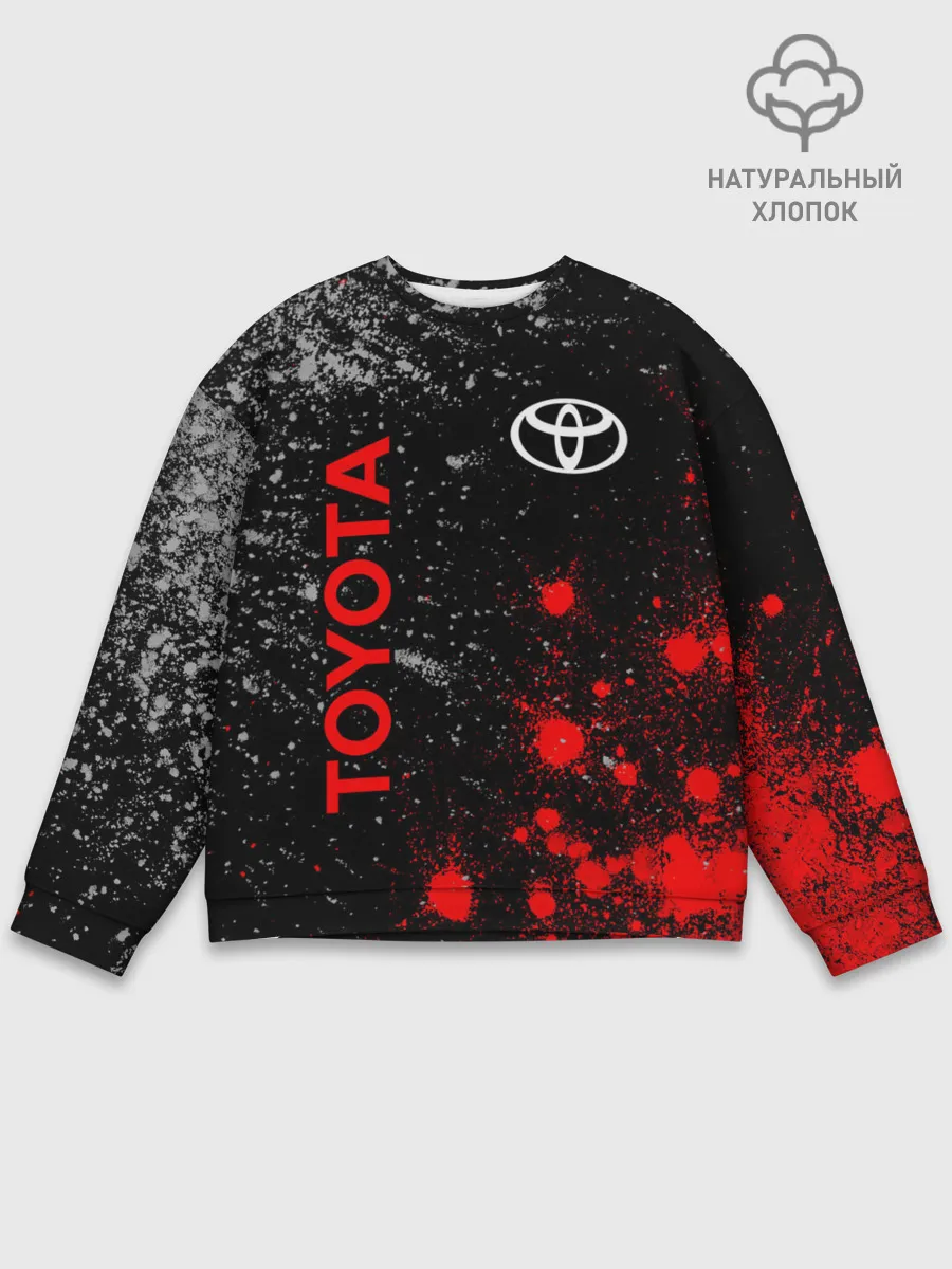 Мужской свитшот базовый / TOYOTA / ТОЙОТА