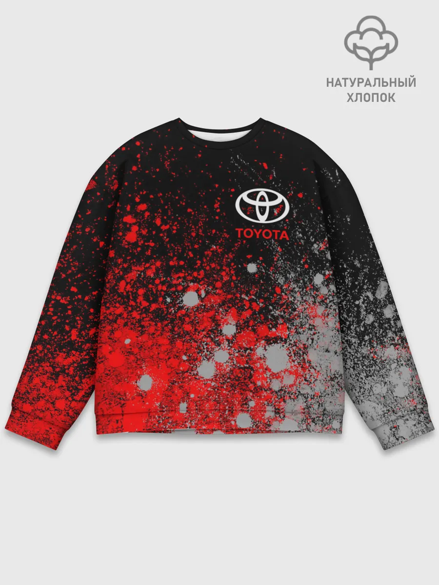 Мужской свитшот базовый / TOYOTA / ТОЙОТА