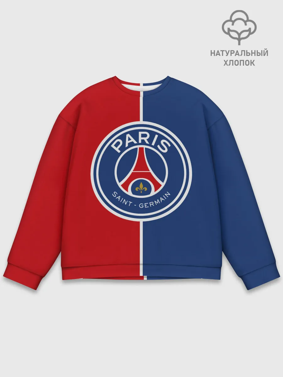 Мужской свитшот базовый / ФК ПСЖ