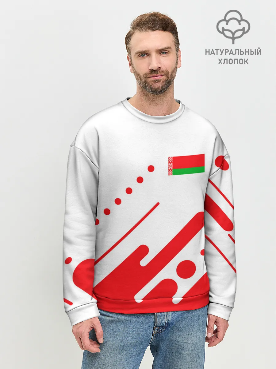 Мужской свитшот базовый / БЕЛАРУСЬ