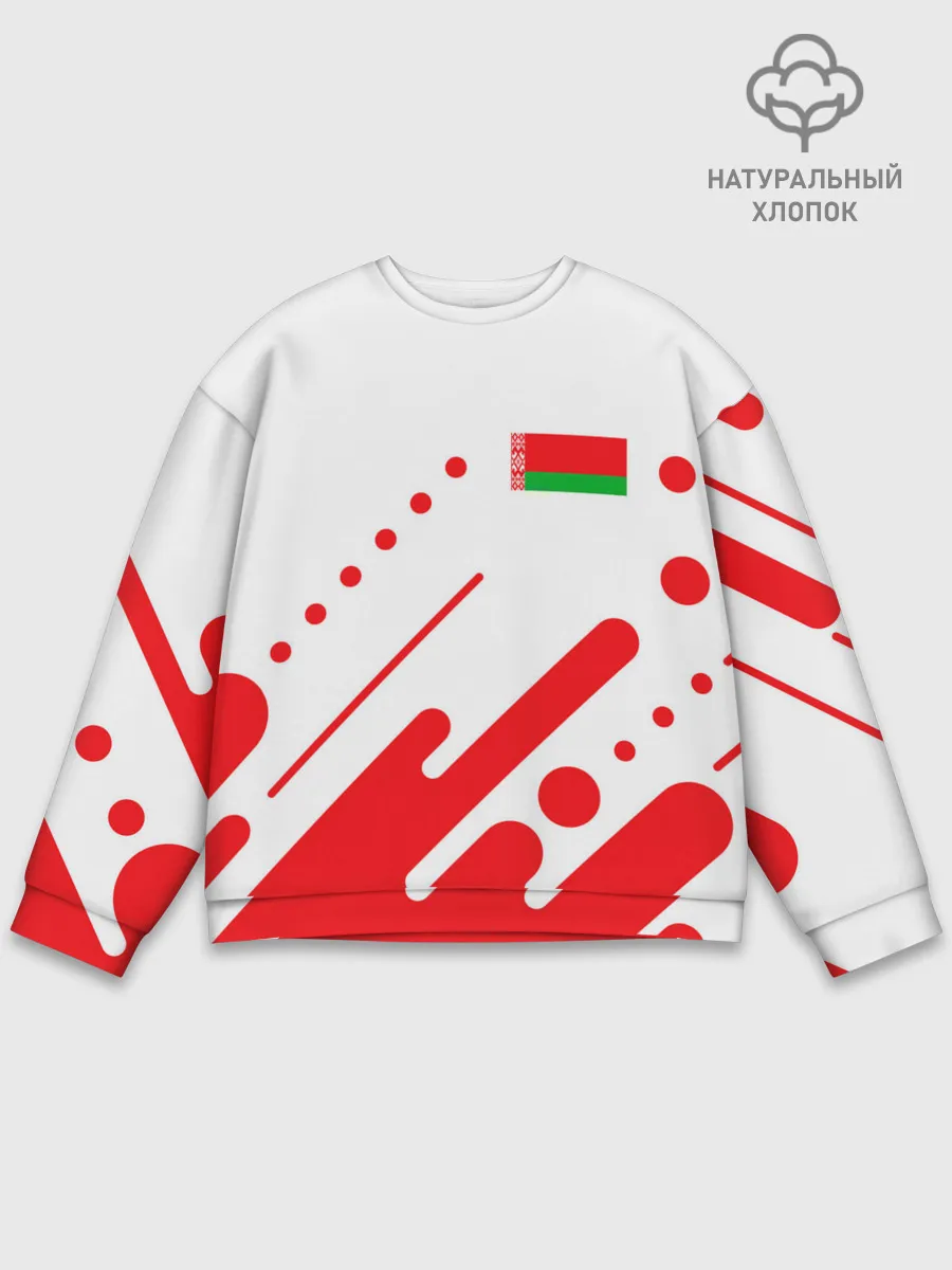 Мужской свитшот базовый / БЕЛАРУСЬ